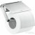 Hansgrohe AXOR UNIVERSAL Softsquare fedeles wc papír tartó, króm 42836000