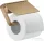 Hansgrohe AXOR UNIVERSAL Softsquare fedeles wc papír tartó,szálcsiszolt bronz 42836140