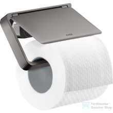   Hansgrohe AXOR UNIVERSAL Softsquare fedeles wc papír tartó,polírozott fekete króm 42836330