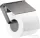 Hansgrohe AXOR UNIVERSAL Softsquare fedeles wc papír tartó,polírozott fekete króm 42836330