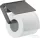 Hansgrohe AXOR UNIVERSAL Softsquare fedeles wc papír tartó,szálcsiszolt fekete króm 42836340