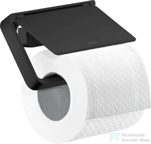 Hansgrohe AXOR UNIVERSAL Softsquare fedeles wc papír tartó, matt fekete 42836670