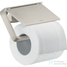   Hansgrohe AXOR UNIVERSAL Softsquare fedeles wc papír tartó,rozsdamentes acél hatású 42836800