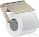 Hansgrohe AXOR UNIVERSAL Softsquare fedeles wc papír tartó,szálcsiszolt nikkel 42836820