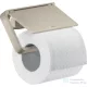 Hansgrohe AXOR UNIVERSAL Softsquare fedeles wc papír tartó,szálcsiszolt nikkel 42836820