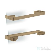   Hansgrohe AXOR UNIVERSAL SOFTSQUARE zuhanyajtó fogantyú,szálcsiszolt bronz 42837140