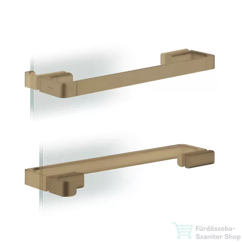 Hansgrohe AXOR UNIVERSAL SOFTSQUARE zuhanyajtó fogantyú,szálcsiszolt bronz 42837140