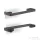 Hansgrohe AXOR UNIVERSAL SOFTSQUARE zuhanyajtó fogantyú,szálcsiszolt fekete króm 42837340