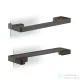 Hansgrohe AXOR UNIVERSAL SOFTSQUARE zuhanyajtó fogantyú,szálcsiszolt fekete króm 42837340