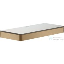   Hansgrohe AXOR UNIVERSAL SOFTSQUARE 300 polc,szálcsiszolt bronz 42838140