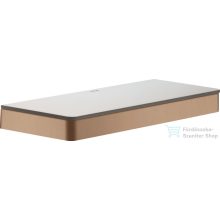   Hansgrohe AXOR UNIVERSAL SOFTSQUARE 300 polc,szálcsiszolt vörös arany hatású 42838310