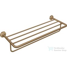   Hansgrohe AXOR UNIVERSAL CIRCULAR 65,5 cm-es törölközőtartó polc,szálcsiszolt bronz 42843140