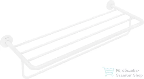 Hansgrohe AXOR UNIVERSAL CIRCULAR 65,5 cm-es törölközőtartó polc, matt fehér 42843700