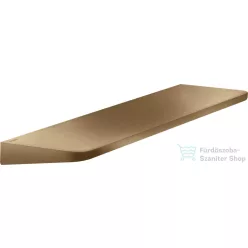   Hansgrohe AXOR UNIVERSAL Circular 40 cm-es fém polc,szálcsiszolt bronz 42844140