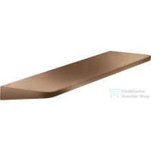   Hansgrohe AXOR UNIVERSAL Circular 40 cm-es fém polc,szálcsiszolt vörös arany hatású 42844310