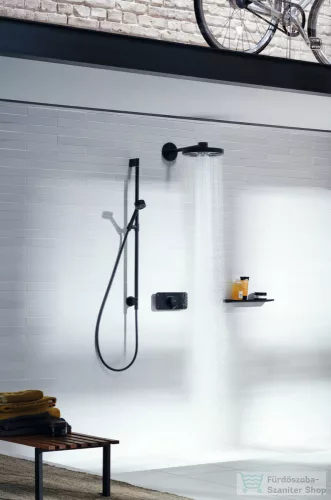 Hansgrohe AXOR UNIVERSAL Circular 400 polc, matt fekete 42844670