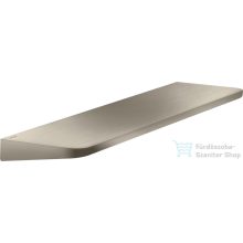   Hansgrohe AXOR UNIVERSAL Circular 40 cm-es fém polc,szálcsiszolt nikkel 42844820