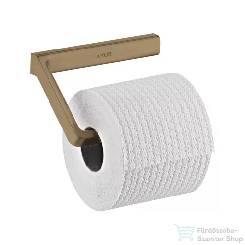 Hansgrohe AXOR UNIVERSAL Softsquare wc papír tartó,szálcsiszolt bronz 42846140