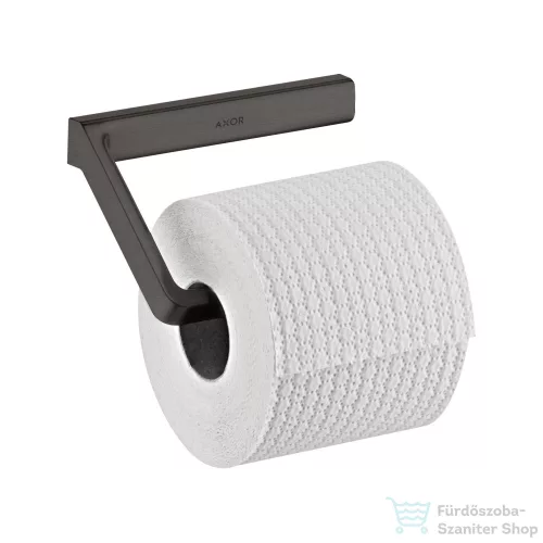 Hansgrohe AXOR UNIVERSAL Softsquare wc papír tartó,szálcsiszolt fekete króm 42846340