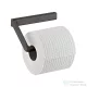 Hansgrohe AXOR UNIVERSAL Softsquare wc papír tartó,szálcsiszolt fekete króm 42846340