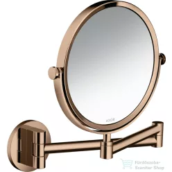   Hansgrohe AXOR UNIVERSAL CIRCULAR fali kozmetikai tükör,polírozott vörös arany hatású 42849300