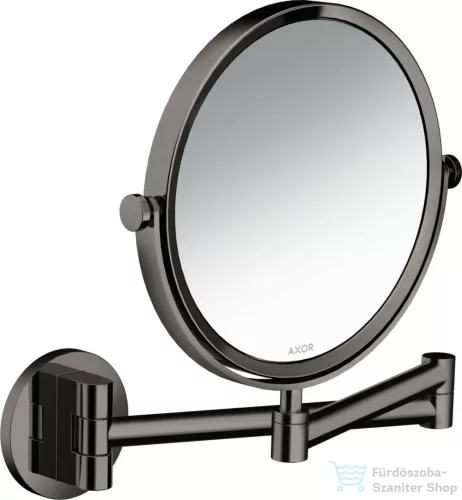 Hansgrohe AXOR UNIVERSAL CIRCULAR fali kozmetikai tükör,polírozott fekete króm 42849330