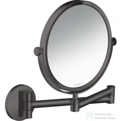   Hansgrohe AXOR UNIVERSAL CIRCULAR fali kozmetikai tükör,szálcsiszolt fekete króm 42849340