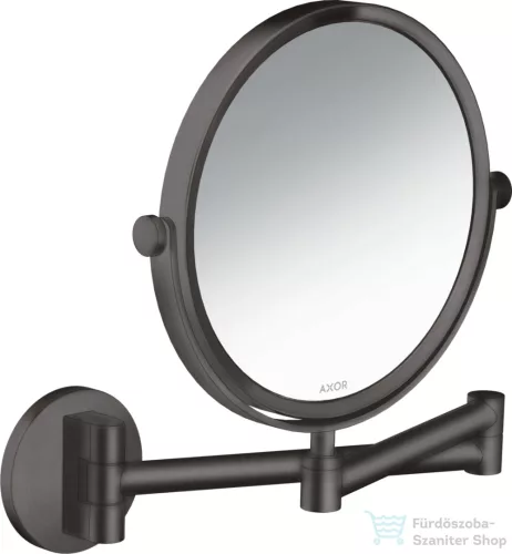 Hansgrohe AXOR UNIVERSAL CIRCULAR fali kozmetikai tükör,szálcsiszolt fekete króm 42849340