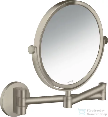 Hansgrohe AXOR UNIVERSAL CIRCULAR fali kozmetikai tükör,szálcsiszolt nikkel 42849820