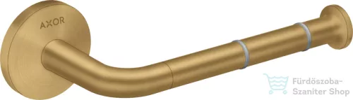 Hansgrohe AXOR UNIVERSAL CIRCULAR fali wc papír tartó,szálcsiszolt arany hatású 42856250