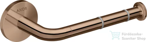Hansgrohe AXOR UNIVERSAL CIRCULAR fali wc papír tartó,polírozott vörös arany hatású 42856300