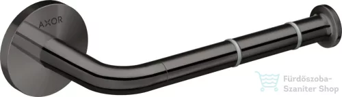 Hansgrohe AXOR UNIVERSAL CIRCULAR fali wc papír tartó,polírozott fekete króm 42856330