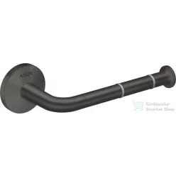  Hansgrohe AXOR UNIVERSAL CIRCULAR fali wc papír tartó,szálcsiszolt fekete króm 42856340