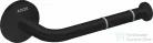 Hansgrohe AXOR UNIVERSAL CIRCULAR fali wc papír tartó, matt fekete 42856670
