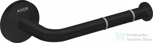 Hansgrohe AXOR UNIVERSAL CIRCULAR fali wc papír tartó, matt fekete 42856670