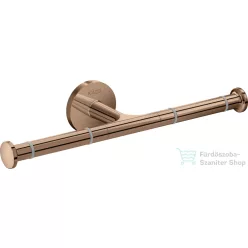   Hansgrohe AXOR UNIVERSAL CIRCULAR fali dupla wc papír tartó,polírozott vörös arany hatású 42857300