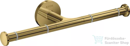 Hansgrohe AXOR UNIVERSAL CIRCULAR fali dupla wc papír tartó,polírozott arany hatású 42857990