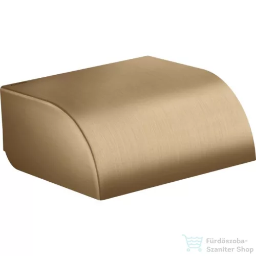 Hansgrohe AXOR UNIVERSAL CIRCULAR fedeles wc papír tartó,szálcsiszolt bronz 42858140