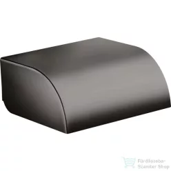   Hansgrohe AXOR UNIVERSAL CIRCULAR fedeles wc papír tartó,polírozott fekete króm 42858330