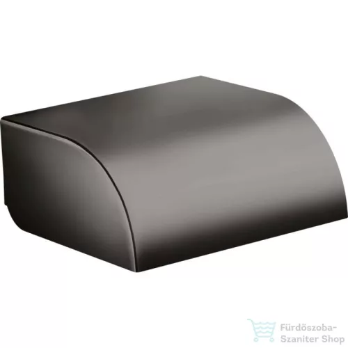 Hansgrohe AXOR UNIVERSAL CIRCULAR fedeles wc papír tartó,polírozott fekete króm 42858330