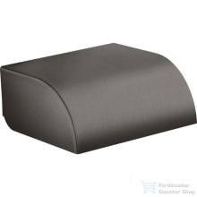  Hansgrohe AXOR UNIVERSAL CIRCULAR fedeles wc papír tartó,szálcsiszolt fekete króm 42858340