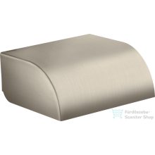   Hansgrohe AXOR UNIVERSAL CIRCULAR fedeles wc papír tartó,szálcsiszolt nikkel 42858820