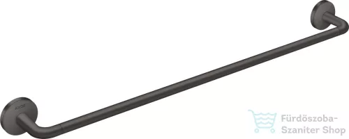 Hansgrohe AXOR UNIVERSAL CIRCULAR 65,5 cm-es törölközőtartó,szálcsiszolt fekete króm 42860340