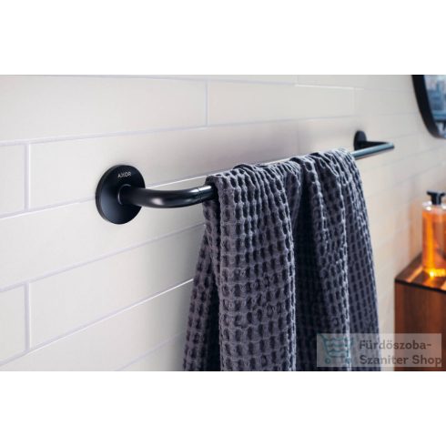 Hansgrohe AXOR UNIVERSAL CIRCULAR 65,5 cm-es törölközőtartó, matt fekete 42860670