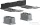 Hansgrohe AXOR adapter tartozékok sínre szereléséhez,matt fekete 42870670