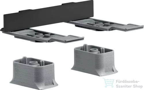 Hansgrohe AXOR adapter tartozékok sínre szereléséhez,matt fekete 42870670