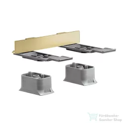   Hansgrohe AXOR adapter tartozékok sínre szereléséhez,polírozott arany hatású 42870990