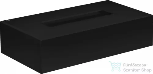 Hansgrohe AXOR UNIVERSAL CIRCULAR papírzsebkendő adagoló, matt fekete 42873670