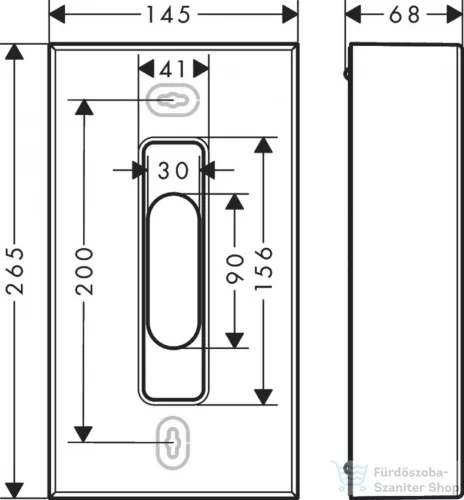 Hansgrohe AXOR UNIVERSAL CIRCULAR papírzsebkendő adagoló,szálcsiszolt nikkel 42873820