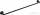 Hansgrohe AXOR UNIVERSAL CIRCULAR 85,5 cm-es törölközőtartó, matt fekete 42880670